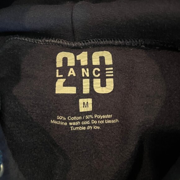 Limited Edition, 210 Navy Blue Camo Hoodie- Lance Stewart, Size Medium - Picture 6 of 6